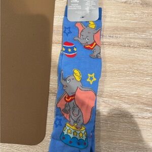 Disney adult Blue dumbo socks